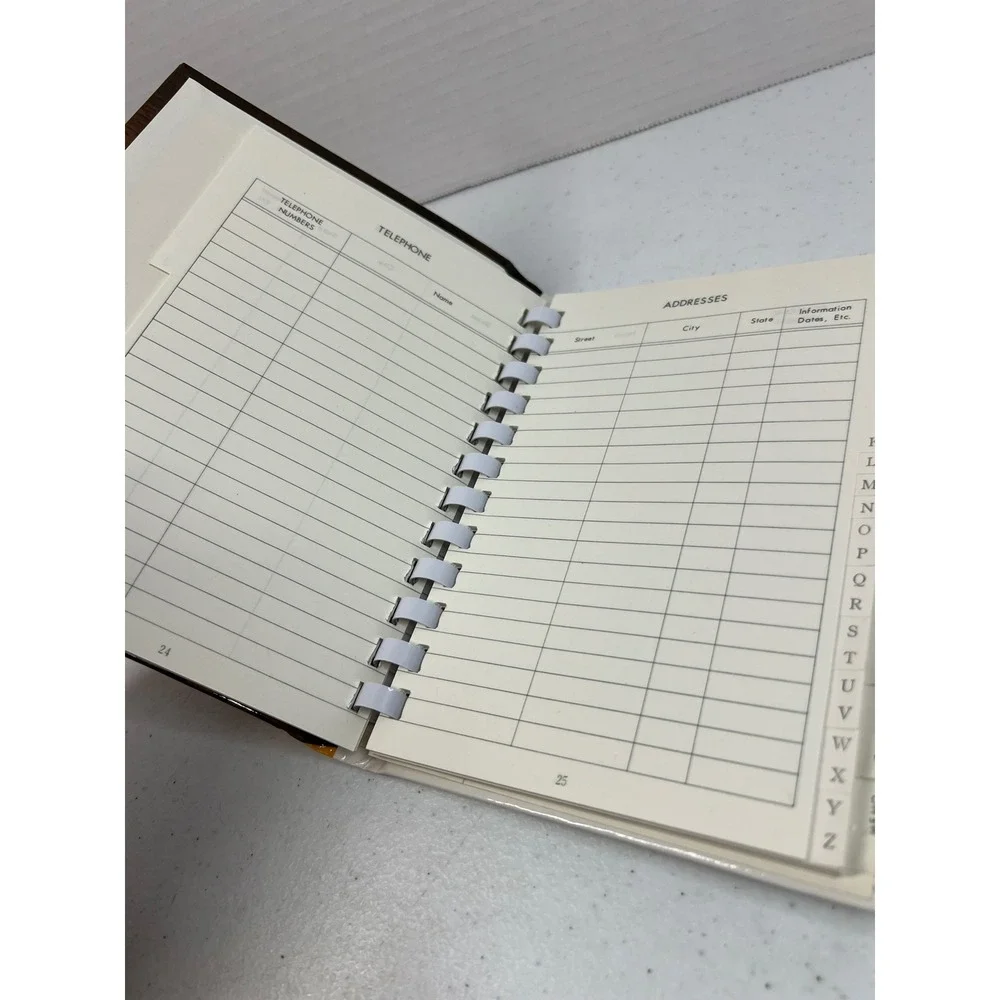 Vintage Monopoly American Greetings Address Book Worlds Best Addresses 1984